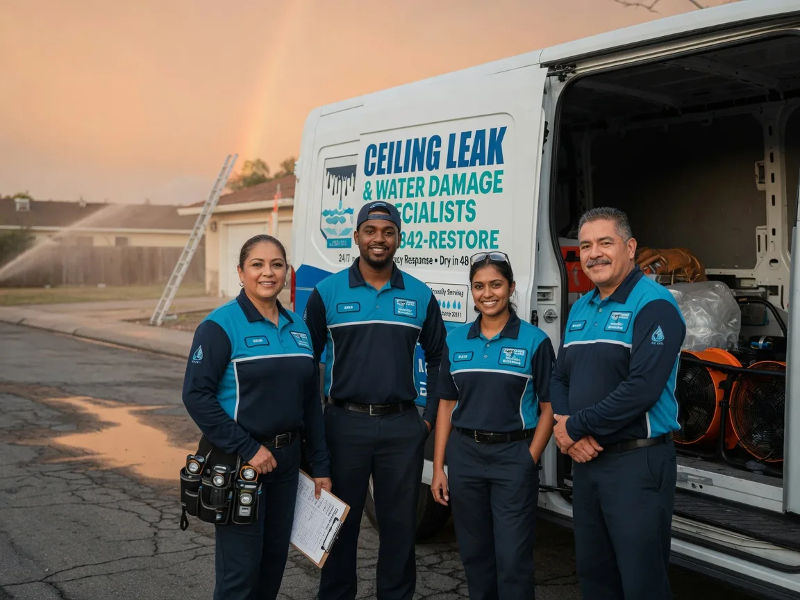 Ceiling Leak Cleanup company in Miltona, MN